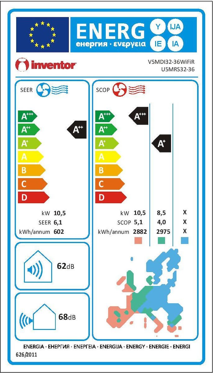 Inventor V5MDI32-36WiFiR/U5MRS32-36 Inventor V5MDI32-36WiFiR/U5MRS32-36