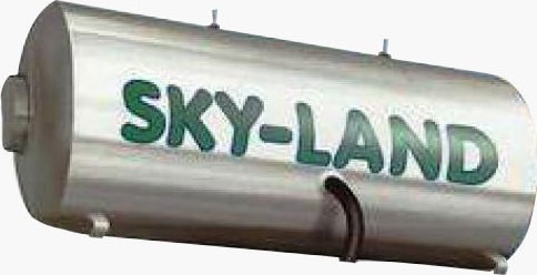 Skyland Boiler Ηλιακού BLGL200 Glass 200lt